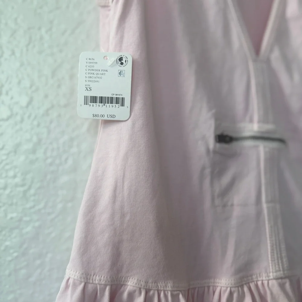 NWT Free People Hot Shot Bubble in White Pickleball Tennis XS FP Tennis - Picture 9 of 13